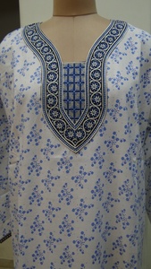 Cheap Indian <b>Kaftan</b> Modern Style Designer <b>Kaftan</b> Printed Embroidery Polyester Cotton <b>Kaftan</b> - Product Image 4