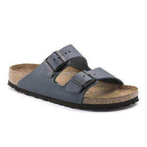 <span class=keywords><strong>Sandales</strong></span> d'hiver confortables à bout ouvert pour femmes Birkenstocks, plateforme, respirantes, dessus en microfibre, semelle en liège antidérapante - Product Image 2