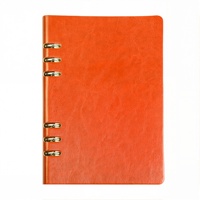 Cuaderno de Anillas con Cubierta de Tela PU A5/B5, Personalizable con Logotipo, Agenda Diaria, Fabricante de Cuadernos OEM al por Mayor
