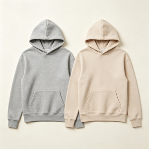 Sweat-shirt à capuche décontracté pour homme, personnalisable, de haute qualité, doux, avec possibilité d'ajouter un logo personnalisé pour la vente en gros et la revente. - Product Image 1