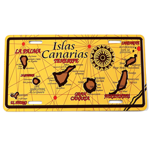 Placa de Matrícula Decorativa Personalizada de Italia para Vehículos, Recuerdo Turístico para Publicidad o Regalo - Product Image 6