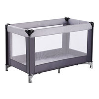 Lit cododo multifonctionnel pour bébé, berceau réglable en hauteur, lit bébé en métal pour nouveau-né, couleurs personnalisables