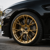عجلات بي كي يو فورجد 5x112 789M لسيارات بي إم دبليو M5 CS G90 G20 G30 G82 G80 F40 F10 F30 F90 مقاس 18 و19 و20 بوصة، جنوط سبائك ذهبية مخصصة