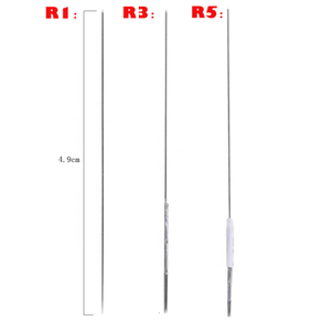 Agujas para tatuaje de <span class=keywords><strong>cejas</strong></span> 1R/3R/5R, máquina de Microblading, accesorios de maquillaje - Product Image 3