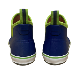 Stivali da Pioggia alla Caviglia per <span class=keywords><strong>Uomo</strong></span>, Impermeabili, Morbidi, Comodi, in Gomma Antiscivolo, Stile Chelsea, Blu e Verde - Product Image 6