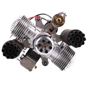 Motor de Gasolina para <span class=keywords><strong>Parapente</strong></span> DLE170ML de Dos Cilindros, Refrigeración por Aire Natural, Ultraligero, Versión de Arranque Eléctrico - Product Image 5