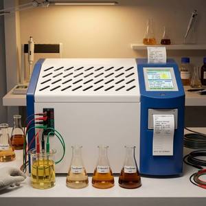 Probador de Resistencia Dieléctrica del Aceite Aislante para Transformadores - Probador Dieléctrico de Aceite con Impresora Térmica Integrada - Product Image 3