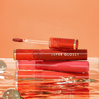 Duoduo DFA208 Vendeurs en gros Gloss à lèvres liquide de luxe Charms Base Shiny Glitter Lipgloss Custom Lady's Beauty Cosmetics Makeup
