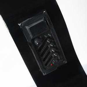 <span class=keywords><strong>Guitarra</strong></span> Electroacústica Folk de 38 Pulgadas con <span class=keywords><strong>Cuerdas</strong></span> de Acero, Cuerpo de Tilo, EQ, Accesorio de Instrumento Musical de Madera - Product Image 4