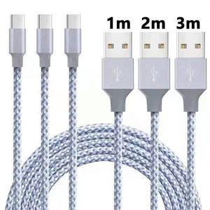 Nylon Braided <b>Cable</b> 3A <b>Type</b> <b>c</b> Fast Charger <b>Cable</b> <b>USB</b> 2.0 Cord for samsung huawei High-speed <b>Usb</b> <b>Cable</b> for iphone 15 16 17 - Product Image 3