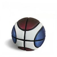 Ballon de basket-ball en caoutchouc taille 7 officiel pour l'entraînement et les matchs en extérieur, rebond élevé, logo personnalisé