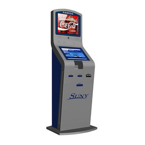 Kiosque tactile incurvé KMY en libre-service pour la commande, borne <span class=keywords><strong>photo</strong></span>, lecteur de codes-barres, certifié CE, utilisation intérieure, <span class=keywords><strong>sur</strong></span> pied, robuste - Product Image 2