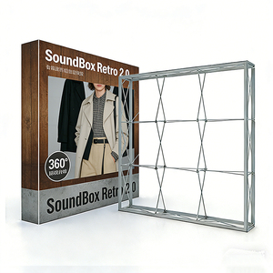 Yüksek Kaliteli Boya Süblimasyonlu SEG Pop-up Stand Kiti Alüminyum Çerçeveli SEG Pop-up Banner Standı Fuarlar İçin - Product Image 1