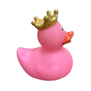 Đồ Chơi Nhà Tắm Thiết Kế Mới Dễ Thương Tùy Chỉnh Phao Lớn Màu Xanh Dương 8-15 Cm Phao Bảo Vệ Bác Sĩ Bằng Cao Su Màu Hồng Vịt Tắm Vinyl Nhiều Màu Nhỏ - Product Image 4