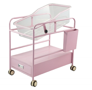 Cuna de Hospital para Recién Nacidos, Carrito para Bebés, Carrito Móvil para Niños, Cochecito para Bebés, Carro de Transferencia Infantil con Ruedas para Hospital - Product Image 4