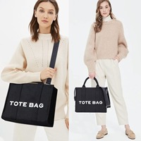 Sac fourre-tout en toile de grande capacité en gros avec fermeture éclair en métal durable, taille personnalisée, sac de shopping écologique pour cadeau ou usage quotidien