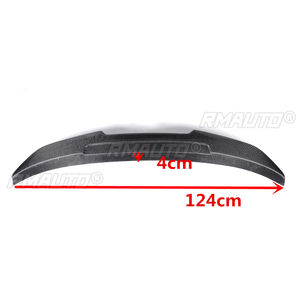 Alerón trasero estilo PSM para maletero, extensión de alerón de fibra de carbono real para BMW F22 M235i Coupé de 2 puertas F87 M2 2014-2021 - Product Image 6