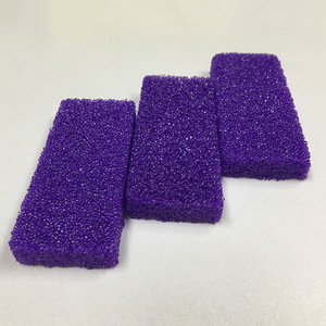 Herramienta de cuidado de los pies para salón de uñas, Mini esponjas desechables de colores para limar los pies, venta al por mayor - Product Image 2