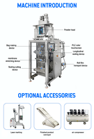 Machine d'emballage automatique multi-voies pour sachets de 10g de mélange de café instantané en poudre, épices, sucre et lait en poudre