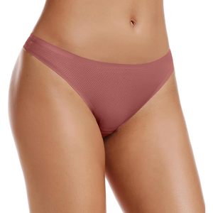 FOXA Lot de 5 culottes sans couture pour femme, taille basse, confortables et respirantes - Product Image 3