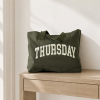Sac fourre-tout en coton recyclé, écologique, réutilisable, en toile, avec logo personnalisé, durable pour les courses, le marché, les cadeaux, la vente en gros