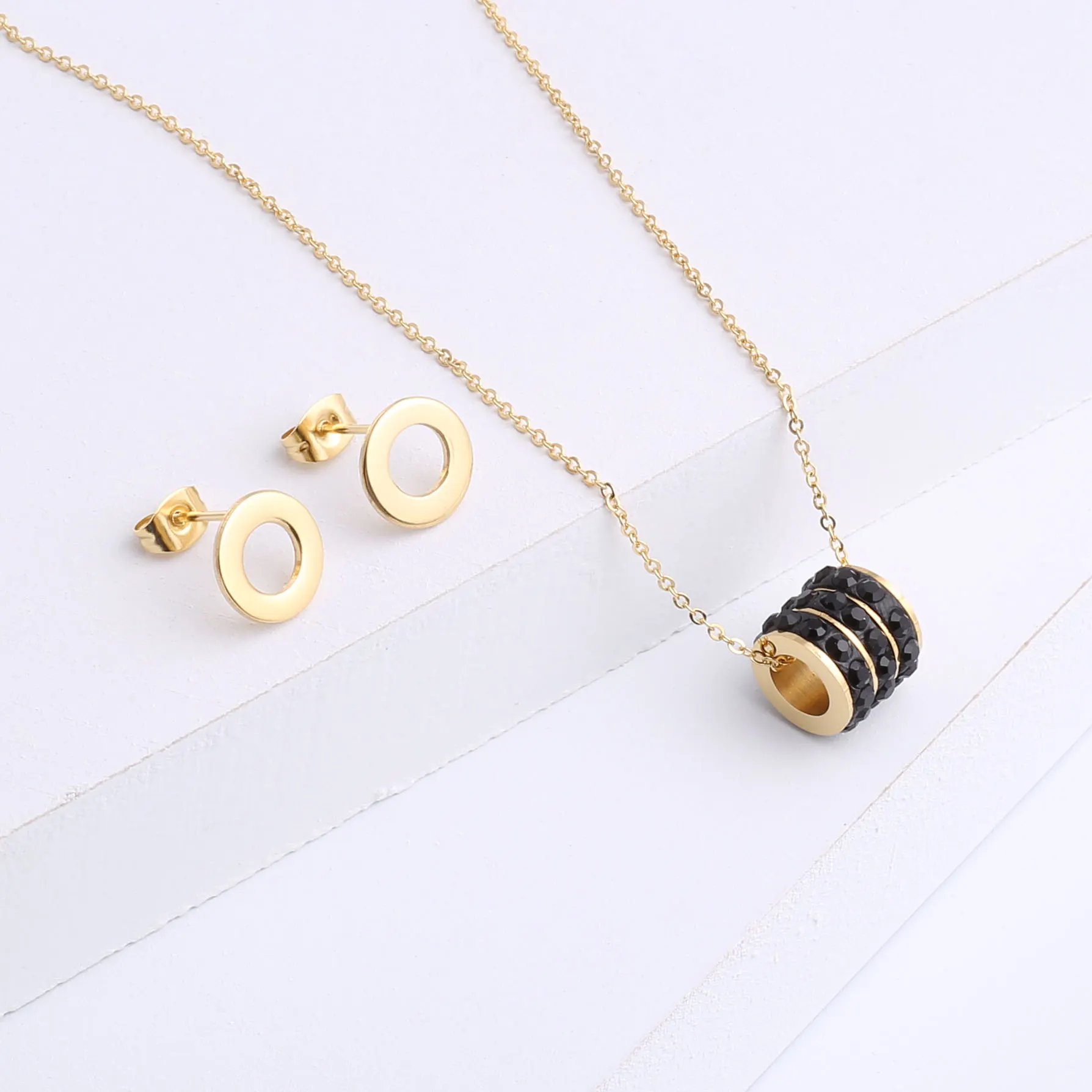 gold ring necklace