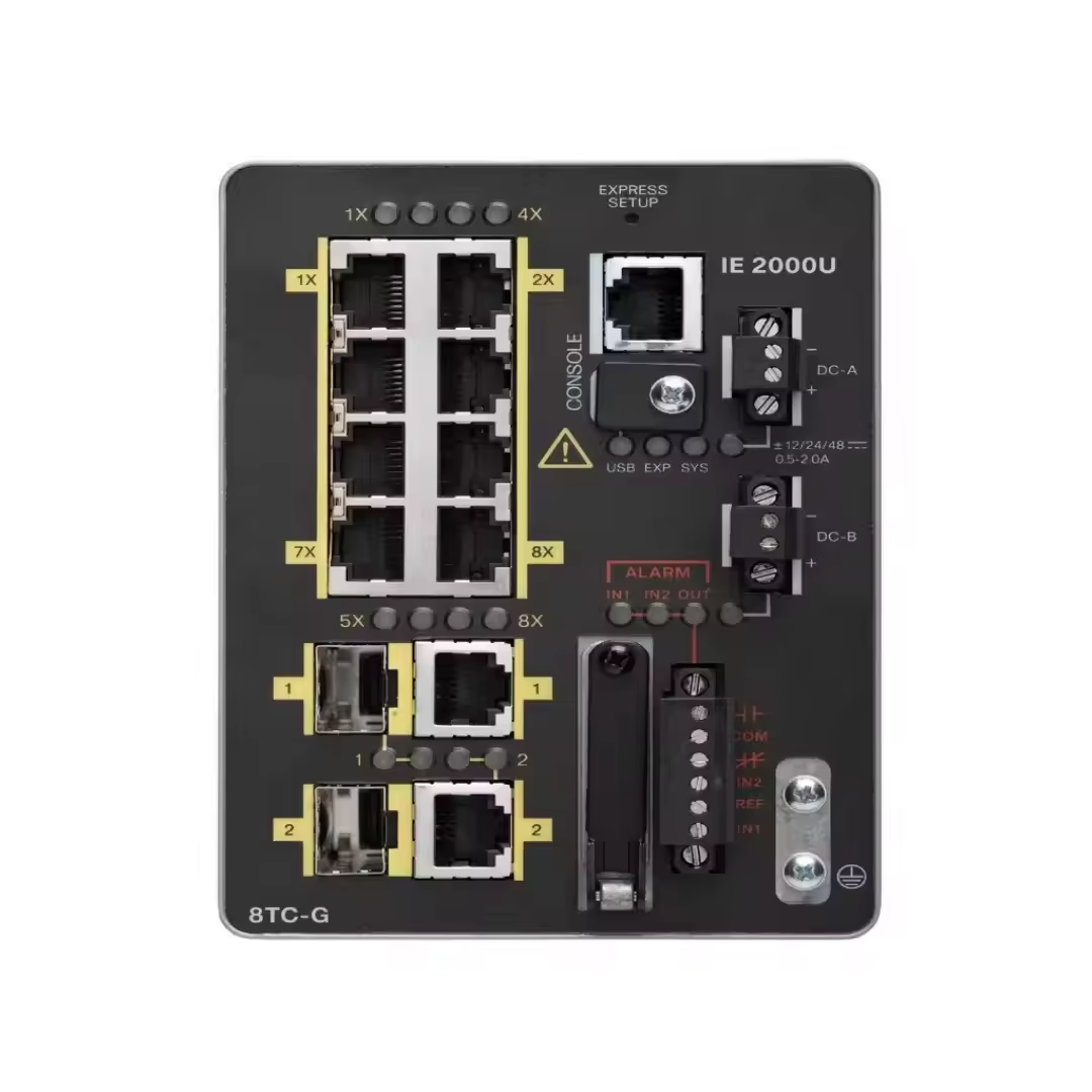 Cisco IE-2000-8TC-G-E Industrial Ethernet Switch - 2GE Combo