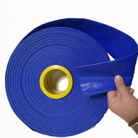 Tuyau d'irrigation plat en PVC de 2 pouces, 3 pouces et 4 pouces Tuyau d'évacuation d'eau à plat