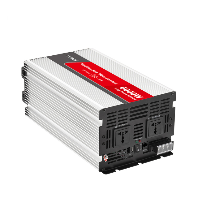 Modified Sine Wave 6000W off Grid Solar Inverter Single Output High Efficiency DC/AC