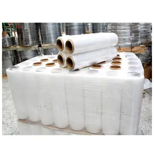 Machine Grade LLDPE Cast Plastic Film Wrapping Stretch Wrap For Pallet Moving