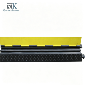 Rampe de protection de câbles en caoutchouc durable, antidérapante, pour la protection des câbles - Product Image 1