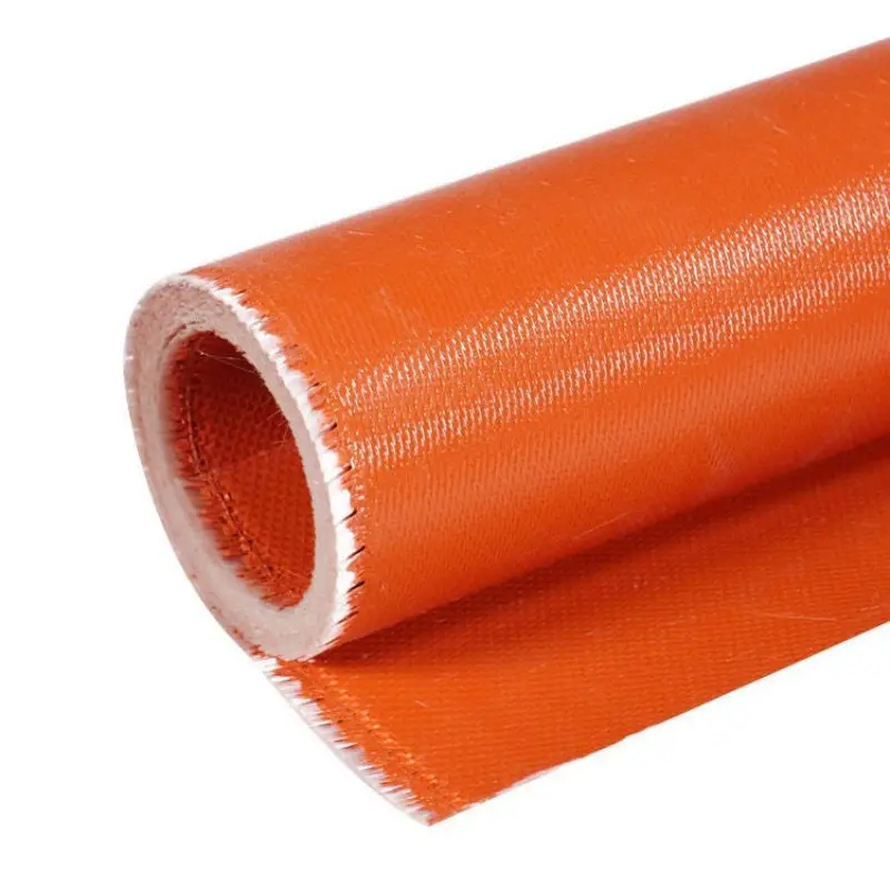 Wholesale Price 0.25mm High Temperature Fabric Coated Fiber Glass Silicone Cloth