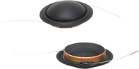 Kit d'accessoires de remplacement pour haut-parleur OEM personnalisable, avec diaphragme de tweeter en film de soie de 1 pouce (25,4 mm) et bobine vocale de 8 ohms