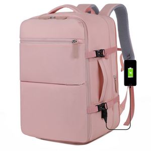 Custom New Design Business Expandable Waterproof Oxford Men's <b>Anti</b> <b>Theft</b> Travel School Bags USB Laptop <b>Backpack</b> for Women - Product Image 1
