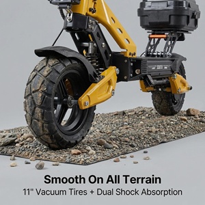G2 Master 48V13AH Scooter Eléctrico Todoterreno de Alto Rendimiento de 11 Pulgadas para Adultos, Motor Potente, Altura Ajustable, Stock de Fábrica - Product Image 6