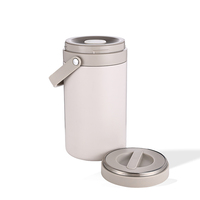 Nouvelle arrivée : boîte à lunch isotherme en acier inoxydable, compartimentée, personnalisée, sans BPA, grande capacité, étanche, compatible micro-ondes, 1-3L, avec couvercles.