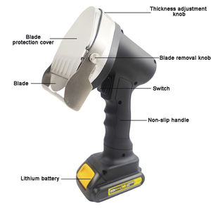 Máquina cortadora de cuchillos Kebab de ahorro de energía de mano para carne asada Shawarma - Product Image 6