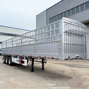 Promotion : Semi-remorque à ridelles 3 essieux pour le <span class=keywords><strong>transport</strong></span> logistique en Afrique, protection sécurisée des marchandises à grand volume - Product Image 5
