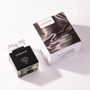 Colonia Langkin para Hombre, 24K Oro Negro, 50ml, en Envase de Vidrio Ecológico, Aroma Fresco y Duradero, Sets de Regalo Modernos al por Mayor - Product Image 5