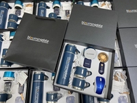 Set Termos Perjalanan Camping Mewah Harga Pabrik Bisnis 500ml Vacuum Flask Set Hadiah 2024 Kualitas Tinggi Kado Kertas Promosi
