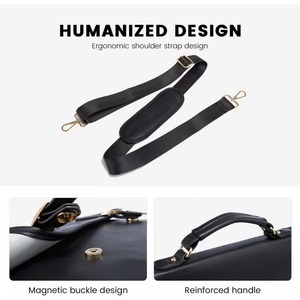 Free Sample Men's Shoulder <b>Bag</b>, 16 Inches Vintage <b>Canvas</b> <b>Laptop</b> <b>Bag</b> for Work and School, Multiple Pocket - Product Image 5