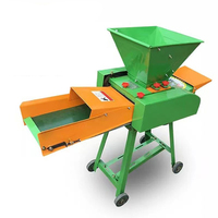 Broyeur de fourrage à main pour tige de maïs Machine de coupe-paille la ferme utilise des coupe-paille de fourrage Broyeur de feuilles pour compost