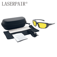 Lunettes et protections oculaires de sécurité laser certifiées CE à haute protection pour lasers bleus