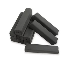 Pillow-Shaped Hardwood BBQ Charcoal Briquettes with Black <b>Shell</b> Pattern Black Charcoal ISO9001 Certified Grade a for Shisha Use - Product Image 2