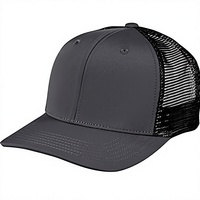Topi Trucker Abu-Abu Putih Berjaring, Snapback, Dapat Disesuaikan, Unisex, Kasual, Outdoor, Topi Baseball