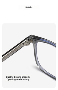 Nuevas Gafas Cuadradas Modernas con Protección Anti-Luz <span class=keywords><strong>Azul</strong></span>, Unisex, Monturas Transparentes de PC <span class=keywords><strong>Retro</strong></span>, Montura de Gafas Anti-Luz <span class=keywords><strong>Azul</strong></span> - Product Image 2
