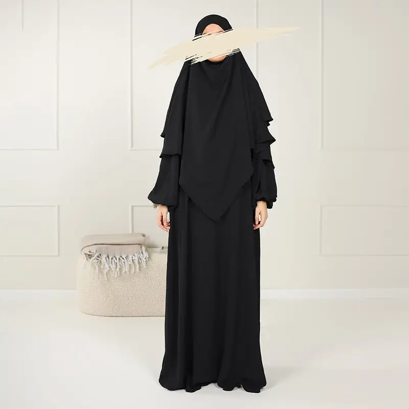 Aschulman Custom Gebedsjurk Voor Moslim Vrouwen Moslim Jurk Hijabs Elegante Moslim Jurk