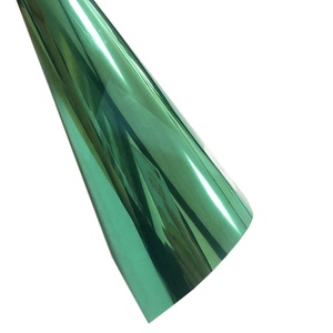 Film de teinte de fenêtre miroir vert Film de fenêtre de vision à sens unique Carton Protection de fenêtre souple Fenêtres de voiture Vert Argent Windows <span class=keywords><strong>Fild</strong></span> - Product Image 5