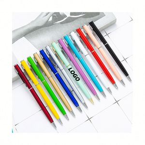Custom Logo Metal <b>Pens</b>: Sleek Twist Action Ballpoint <b>Pens</b> for Promotional Gifts & Advertising - Product Image 1