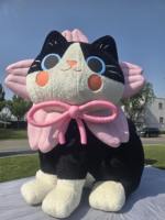 Modèle publicitaire gonflable personnalisé pour fêtes en plein air, personnage de dessin animé géant, costume gonflable, mascotte, décoration